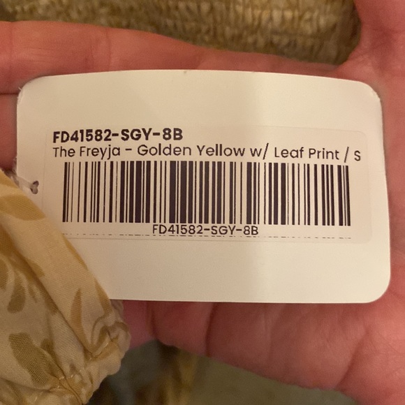 Women’s Maxi Yellow Women’s Dress Size Small - Picture 10 of 11